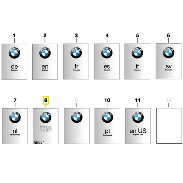 BMW純正 オーナーズ ハンドブック BG 01408358068 JP店