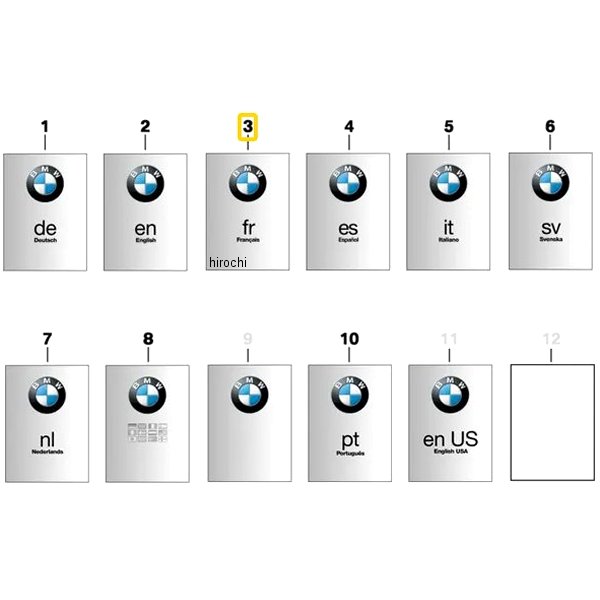 BMW純正 オーナーズハンドブック FR 01408406472 JP店