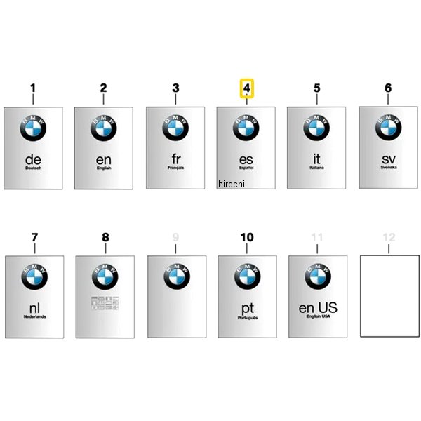 BMW純正 取扱説明書 ES 01409446633 JP店