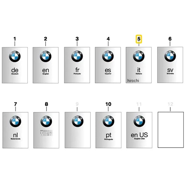 BMW純正 オーナーズ ハンドブック IT 01448525774 JP店