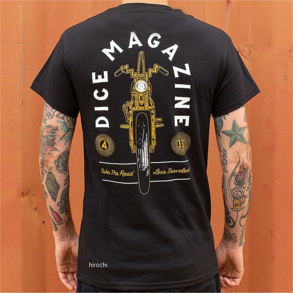 【メーカー在庫あり】 ダイスマガジン ポケットTシャツ 4/13 黒 XLサイズ 028880-NF JP店