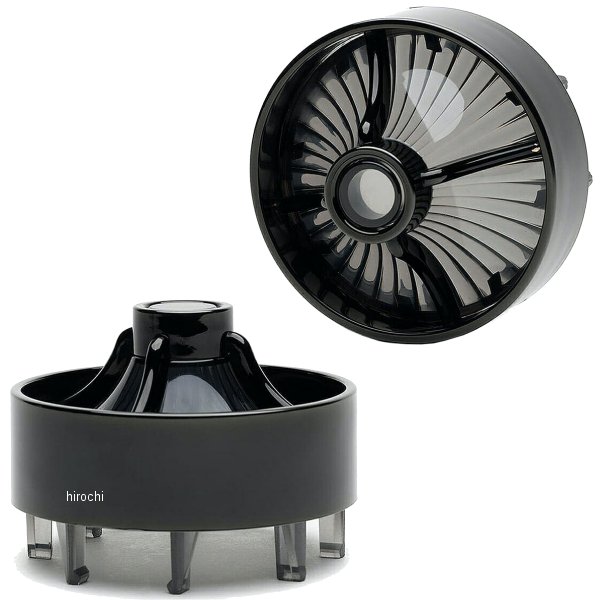 【メーカー在庫あり】 カスタムクラフト CuztomKraft ビッグタービンレンズセット スクリューイン スモーク/黒 1005-BSTG JP店