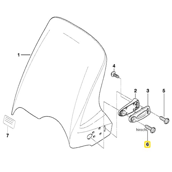 BMW純正 タッピング スクリュー M6X50 06322328870 JP店