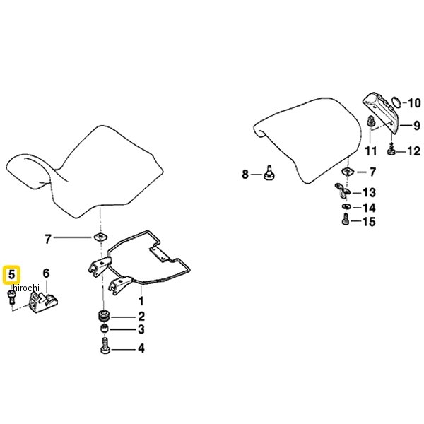 BMW純正 フィリスター ヘッド スクリュー M5X16-Z1-ST-ZNS 07119900555 JP店