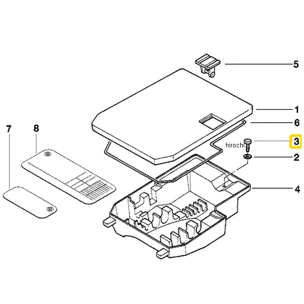 BMW純正 フィリスター ヘッド スクリュー M6X12-8.8-MK 07119900608 JP店