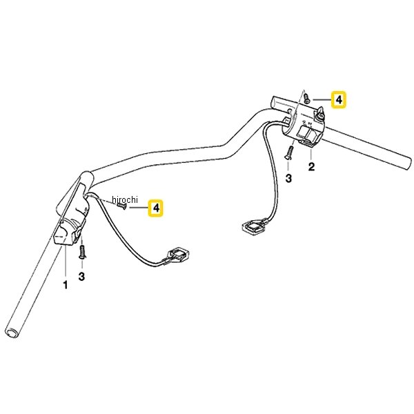 BMW純正 フラットヘッド スクリュー M4X10 SW 07119901583 JP店