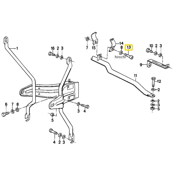 BMW純正 フィリスター ヘッド スクリュー M8X20-8.8-ZNS3 07119904375 JP店