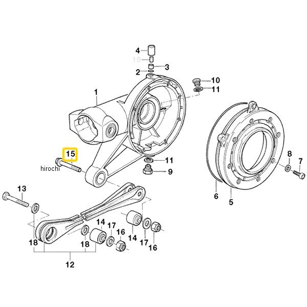 BMW純正 六角ボルト M10X55-10.9ZNS3 07119905161 JP店