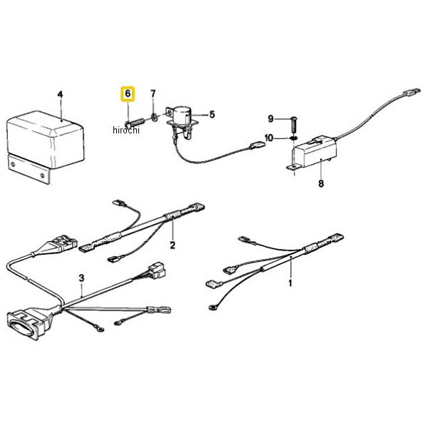BMW純正 フィリスター ヘッド スクリュー M6X10 07119907646 JP店