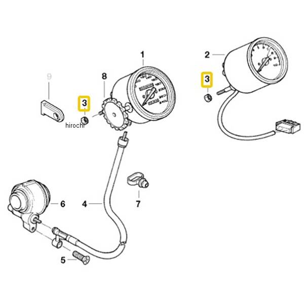 BMW純正 セルフロック六角ナット M6-Z1 07119915702 JP店