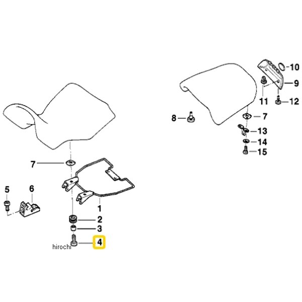 BMW純正 フィリスター ヘッド スクリュー M6X30 07119919717 JP店