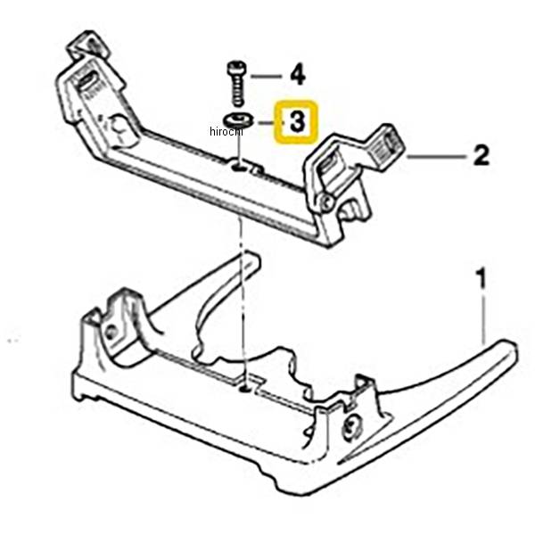 BMW純正 フラット ワッシャー 6,4 07119931087 JP店