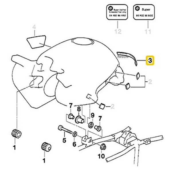 BMW純正 シーリング 290mm 16117664599 JP店