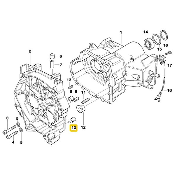 BMW純正 セレクター シャフト用ブッシュ 23111451137 JP店