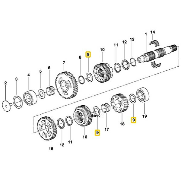 BMW純正 スペーサー 25X35X1,6 23211451905 JP店