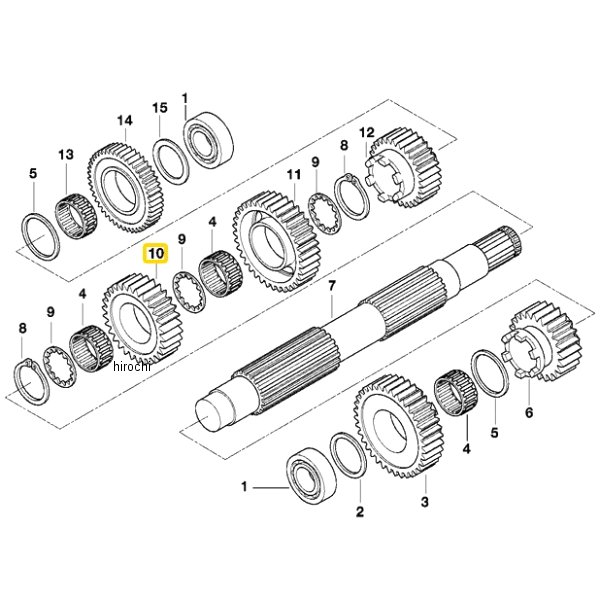 BMW純正 シフト ホィール 4 速 EVO Z=30 23217675166 JP店