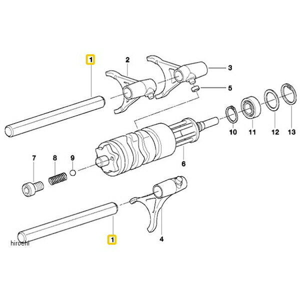 BMW純正 シャフト 23311451113 JP店