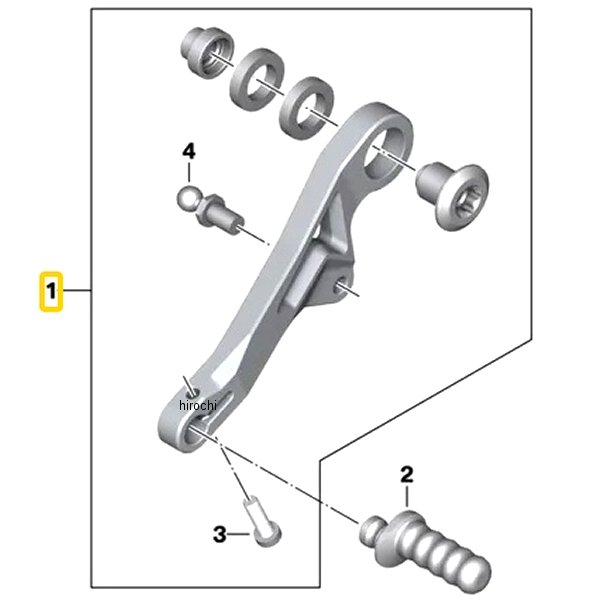 BMW純正 フット シフト レバー HP 23418405793 JP店