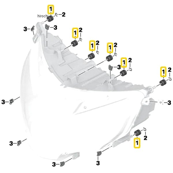 BMW純正 ラバー クリップ 31421235615 JP店