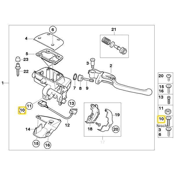 BMW純正 フラットヘッド スクリュー M6X25 8.8 32722333061 JP店
