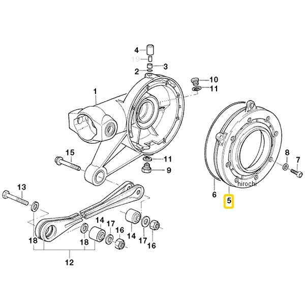 BMW純正 ケースカバー 黒 ABS 33112330038 JP店