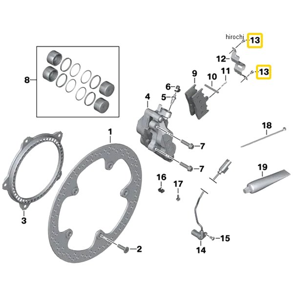 BMW純正 フィリスター ヘッド スクリュー M4 34112338249 JP店
