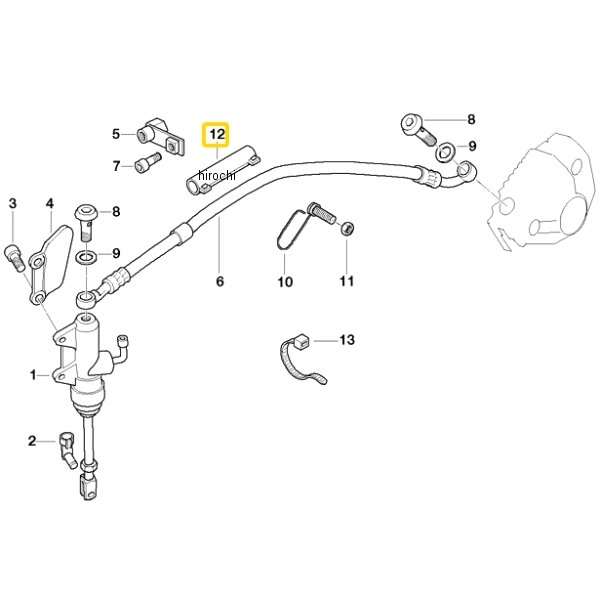 BMW純正 ホース ガイド 34327654996 JP店