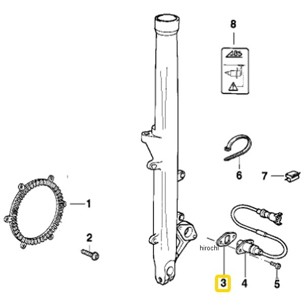 BMW純正 スペーサー 0,100mm 34511458406 JP店