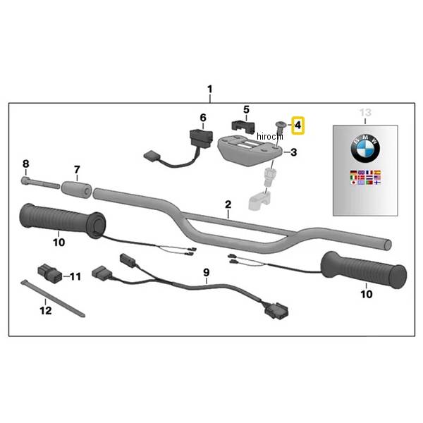 BMW純正 フィリスター ヘッド スクリュー M5X8 46637652160 JP店
