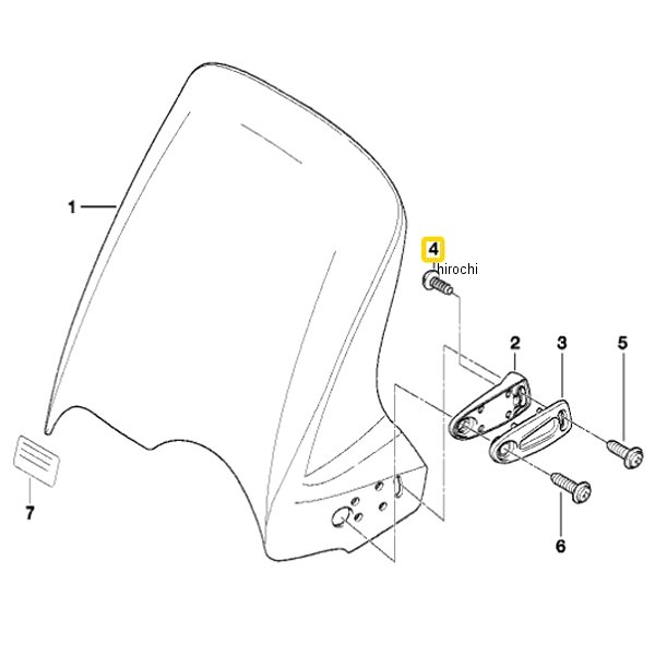 BMW純正 セルフ タッピング スクリュー KB35X10 46637653640 JP店