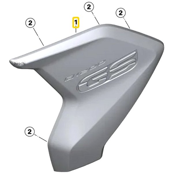 BMW純正 ラジエター カバー RH 46638556642 JP店