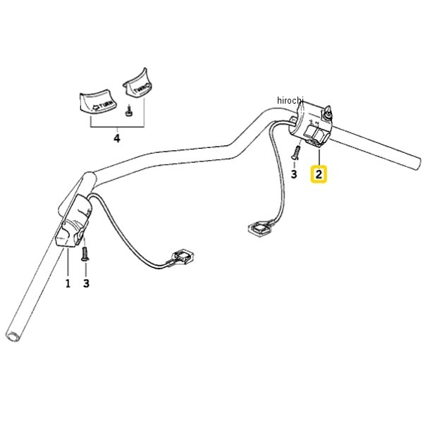 BMW純正 メーター パネル スイッチ RH 61312306178 JP店