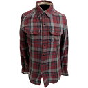 【即納】 ハーレー純正 新品 長袖 シャツ チェック 赤/グレー Sサイズ 96709-14VM/000S JP店