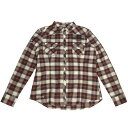 【即納】 ハーレー純正 新品 長袖 チェックシャツ フランネル 赤 レディース Lサイズ 96269-15VW/000L JP店