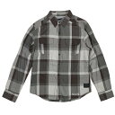 【即納】 ハーレー純正 新品 長袖 シャツ チェック柄 グレー Lサイズ 96548-13VM/000L JP店