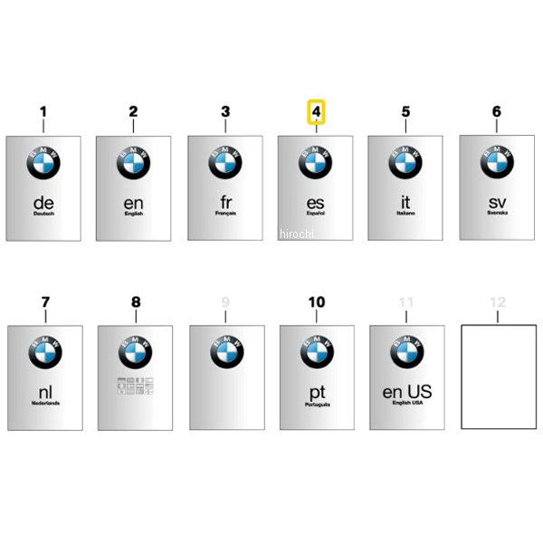 BMW純正 オーナーズハンドブック ES 01408406503 JP店