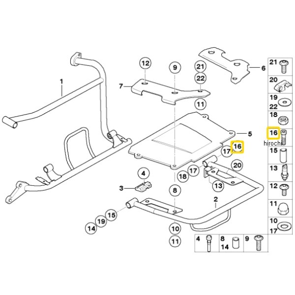 BMW純正 シリンダー ヘッド ボルト M6X55 71607672287 JP店