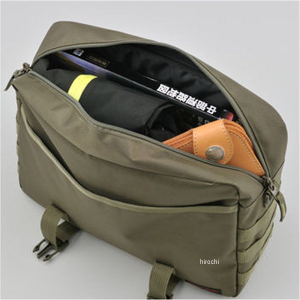 【メーカー在庫あり】 デイトナ ヘンリービギンズ DHS-24 サドルバッグ 10L 緑 308...