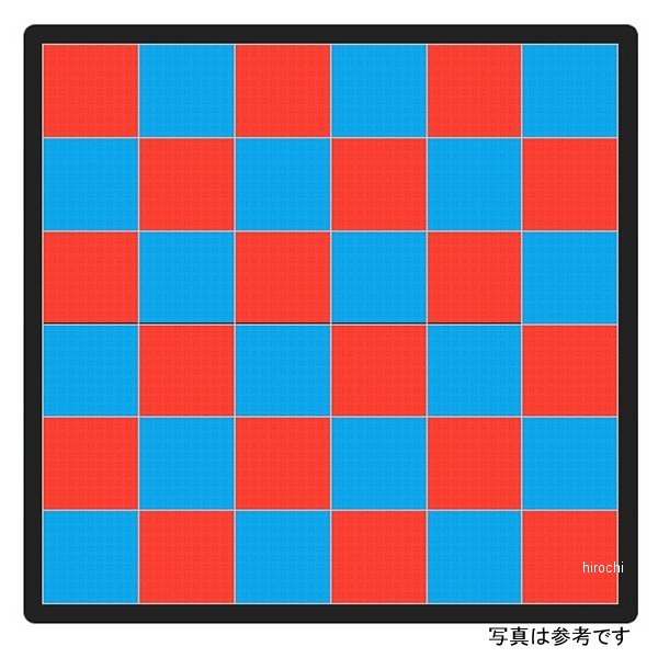 テックタイル TECTile Car-Lセット 3,400mm×6,040mm 赤/青 TECTILE-GARAGE0007-RD-BL JP店