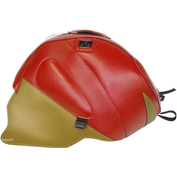 バグスター BAGSTER タンクカバー 03年-05年 アプリリア トゥオノ1000R 赤/ゴールド 1422O JP店