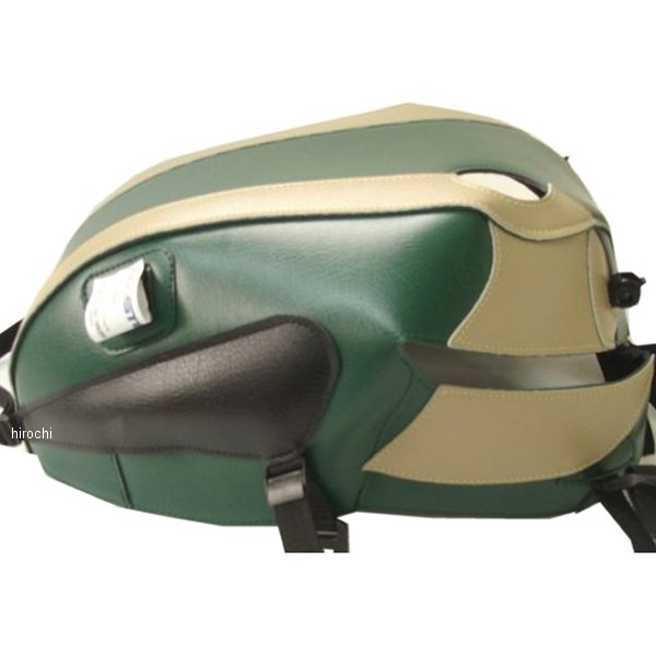 バグスター BAGSTER タンクカバー 03年-07年 トライアンフ ボンネビル T100 緑/シャンパン 1464B JP店