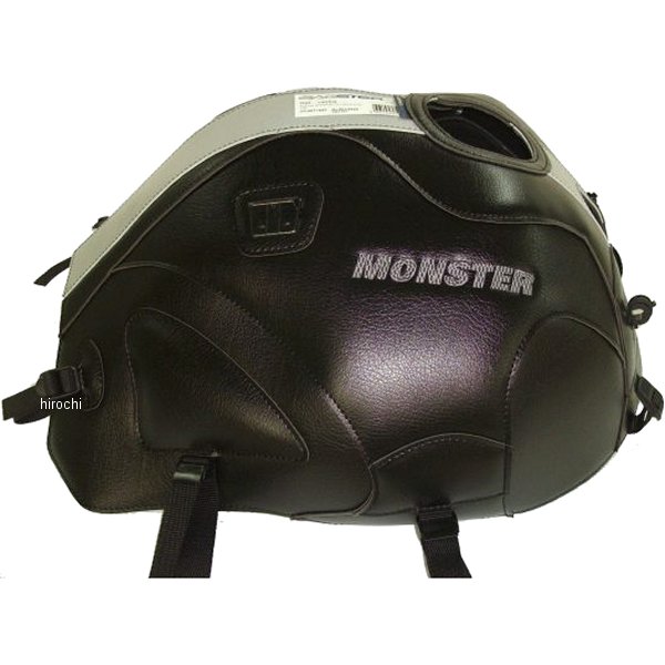 バグスター BAGSTER タンクカバー 06年 ドゥカティ MONSTER S2R 1000 ブラック/グレーセンターストライプ 1405Q JP店