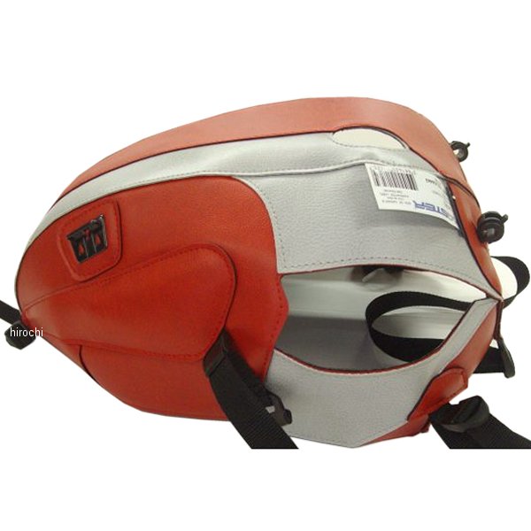 バグスター BAGSTER タンクカバー 01年-07年 トライアンフ ボンネビル 900 オレンジ/ライトグレー 1426D JP店