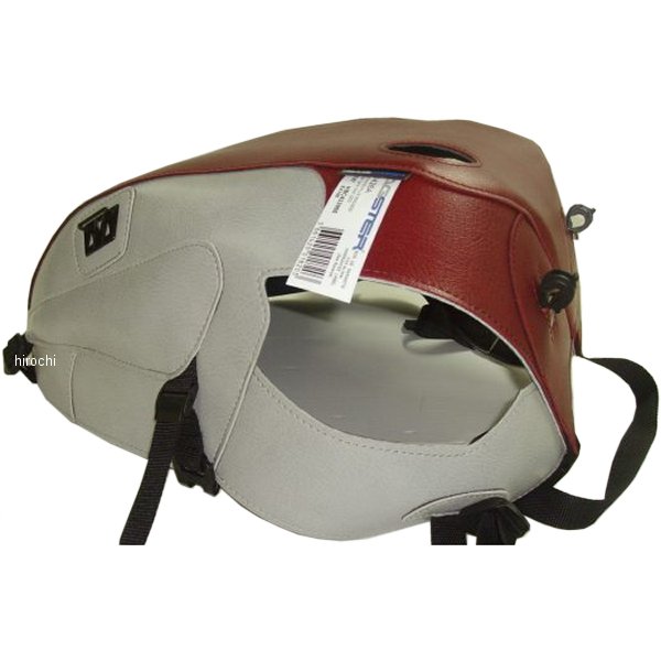 バグスター BAGSTER タンクカバー 01年-07年 トライアンフ ボンネビル 900 ワインレッド/ライトグレー 1426A JP店