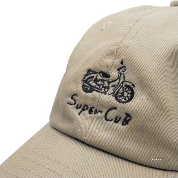ホンダ キャップ ラインタッチスーパーカブCAP ベージュ 2301HD04-03 JP店