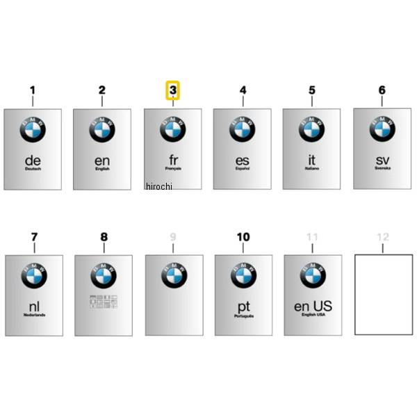 BMW純正 取扱説明書 公用車 01428525652 JP店
