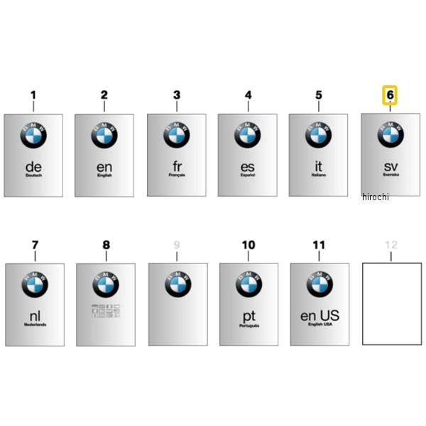BMW純正 取扱説明書 公用車 01458559365 JP店