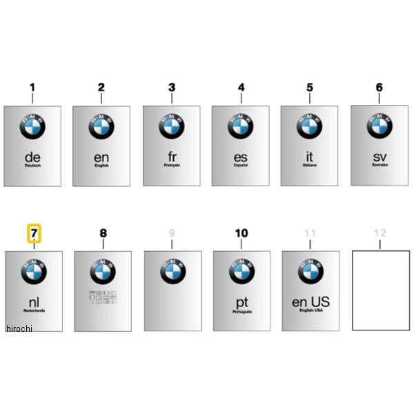 BMW純正 取扱説明書 公用車 01468525656 JP店