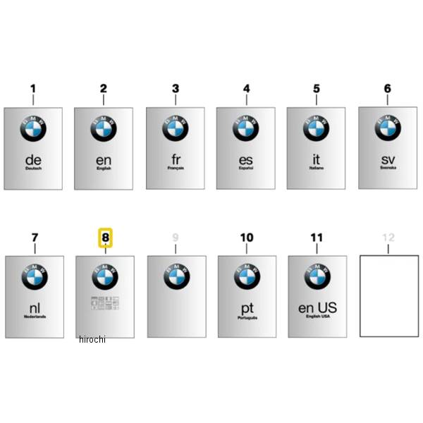 BMW純正 取扱説明書 公用車 01498559382 JP店