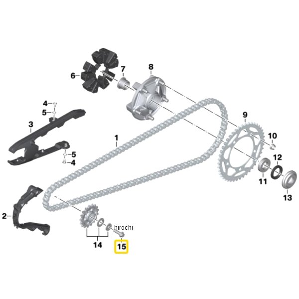 BMW純正 六角ボルト 07119904956 JP店